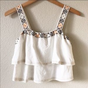 Madewell Anita Emboridered Tank